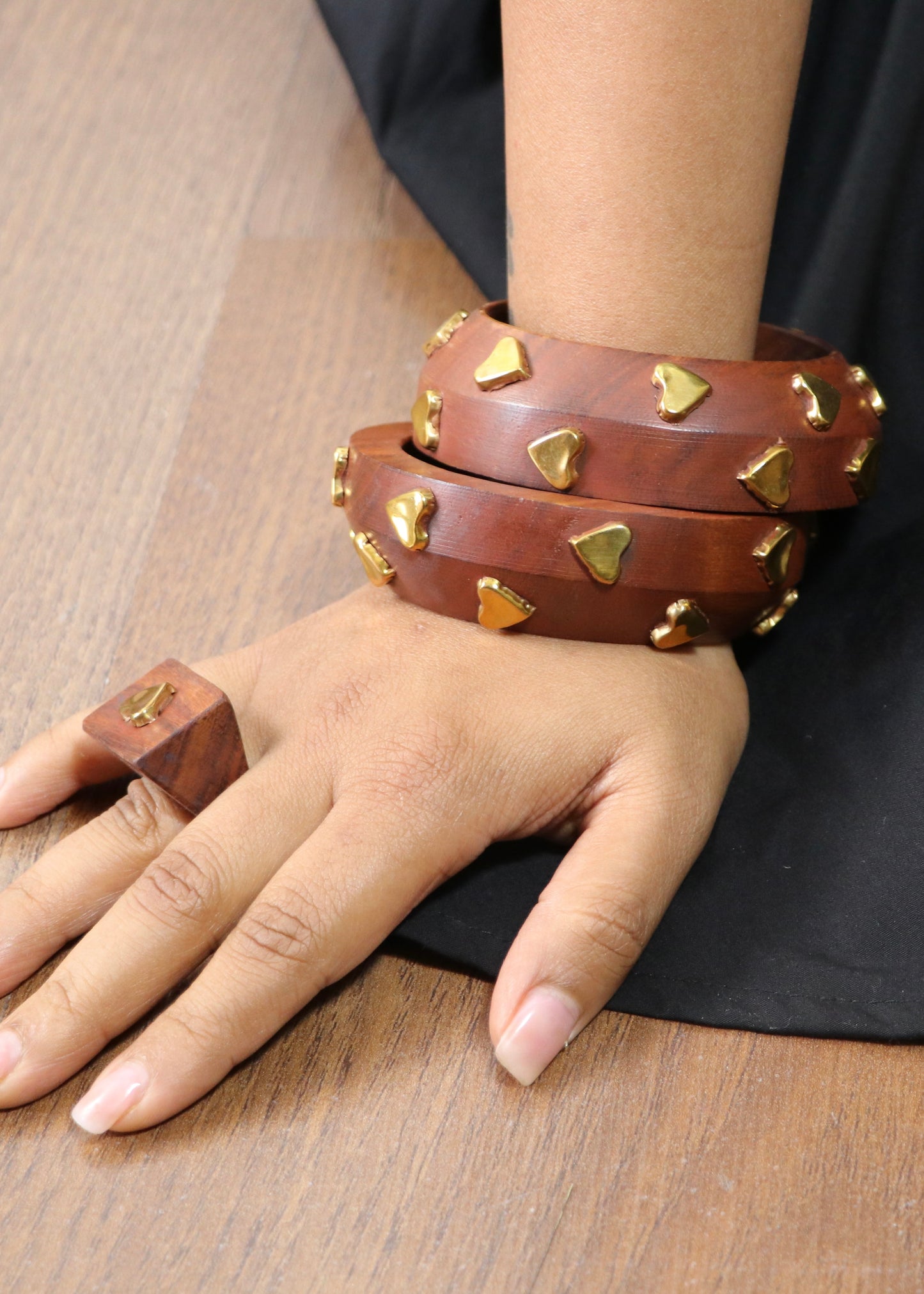 All Heart Bangles (set of 2)