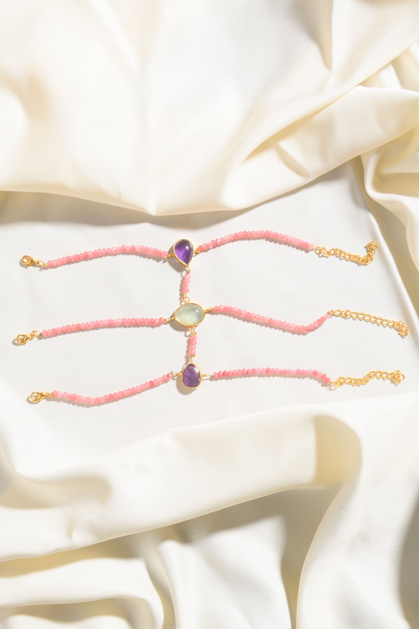 Gemstone Jaali Bracelet