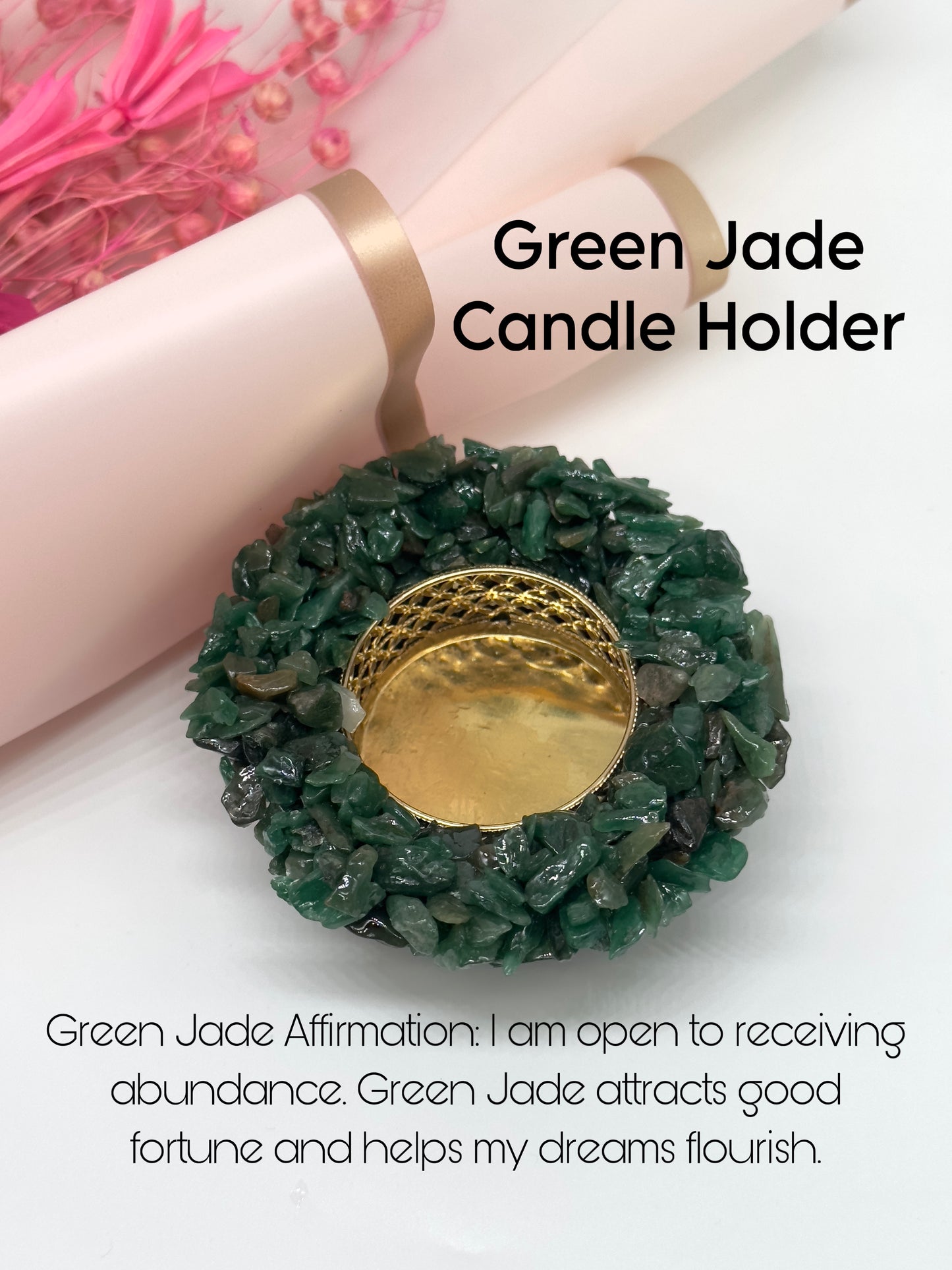 Pebble Manifest Tea Light Candle