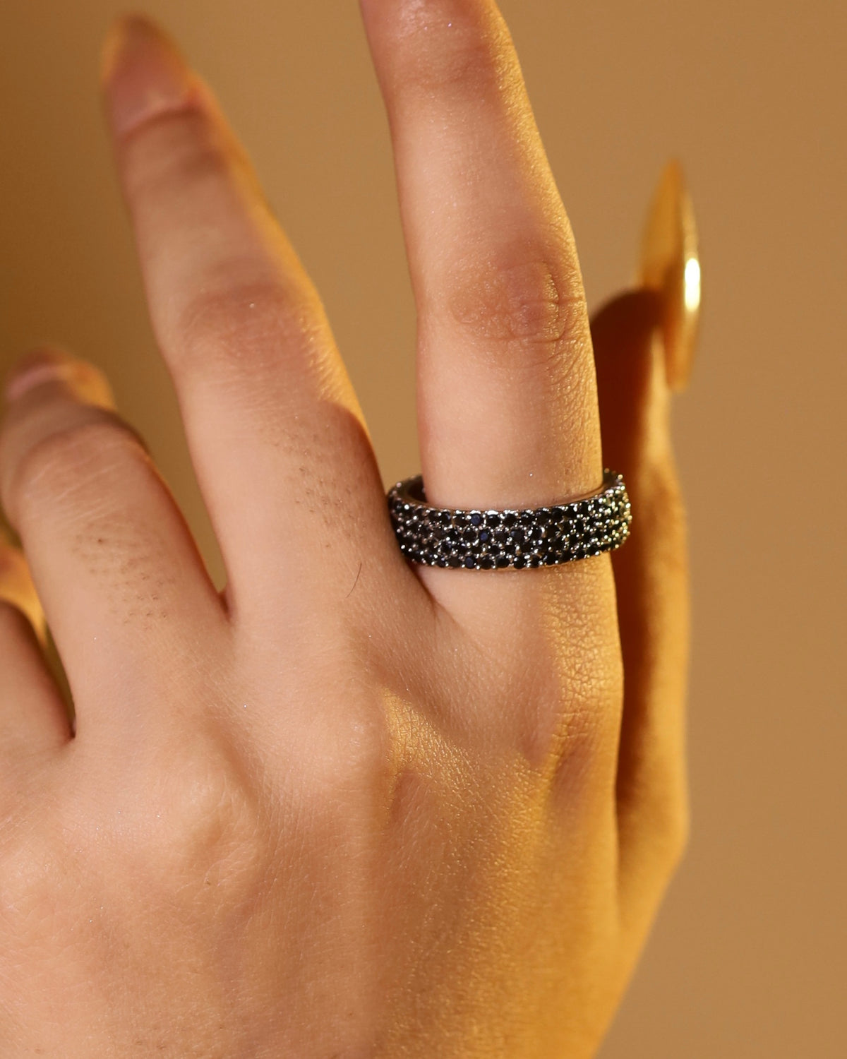 Black Band Ring