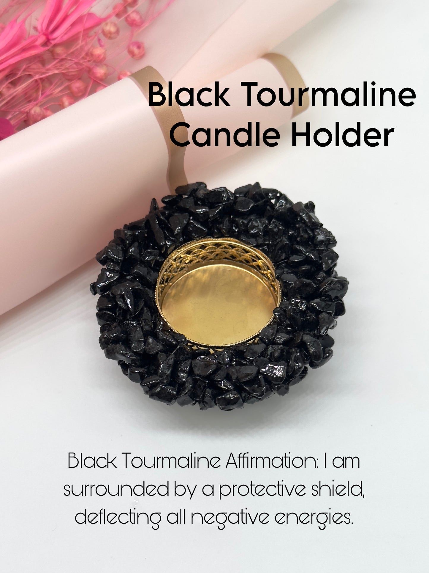 Pebble Manifest Tea Light Candle