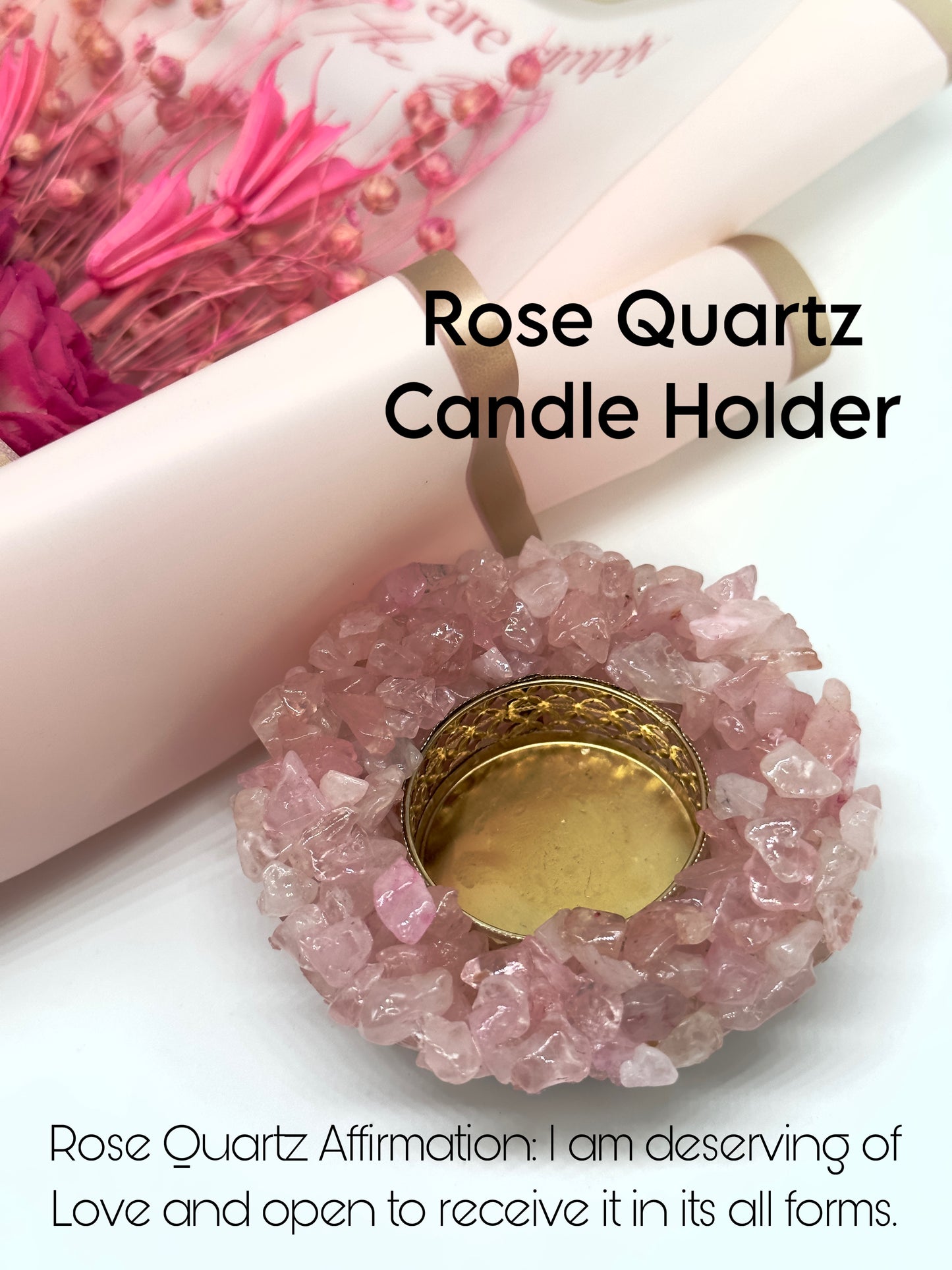 Pebble Manifest Tea Light Candle