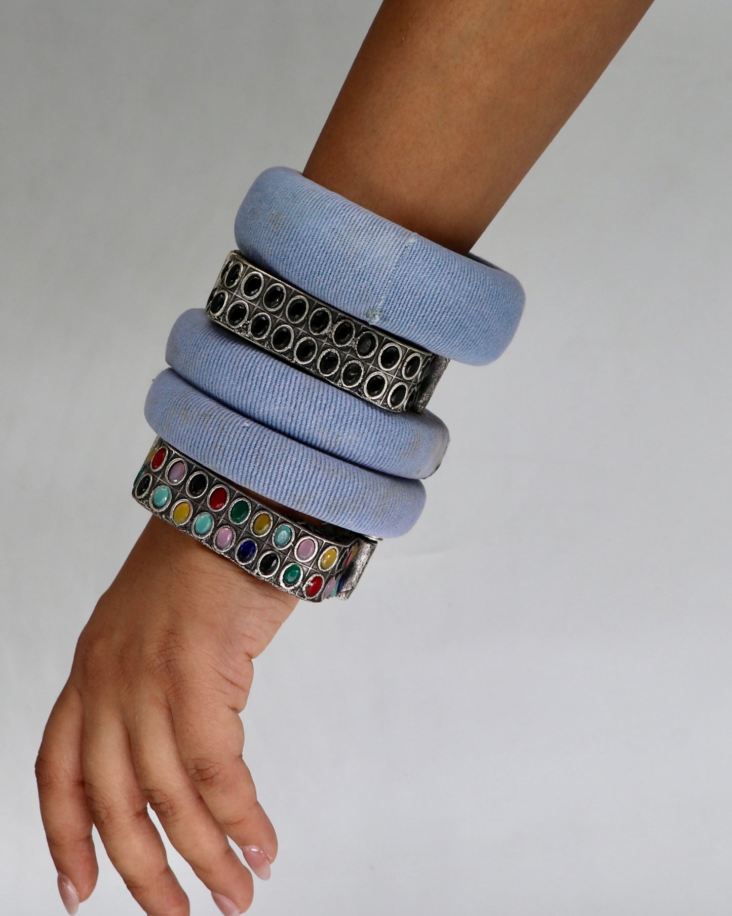 Indie Blue Stack of 3