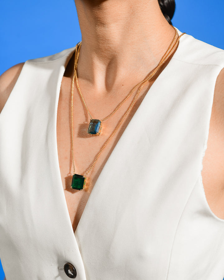 Sapphire Emerald layer Chain