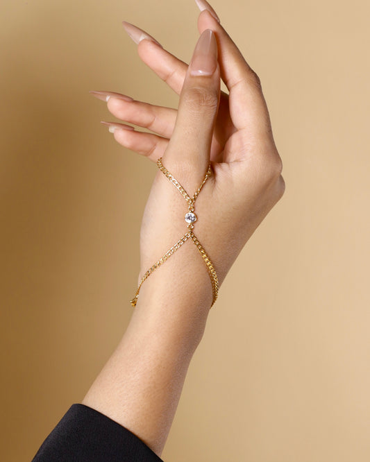 Solitaire Hand Chain