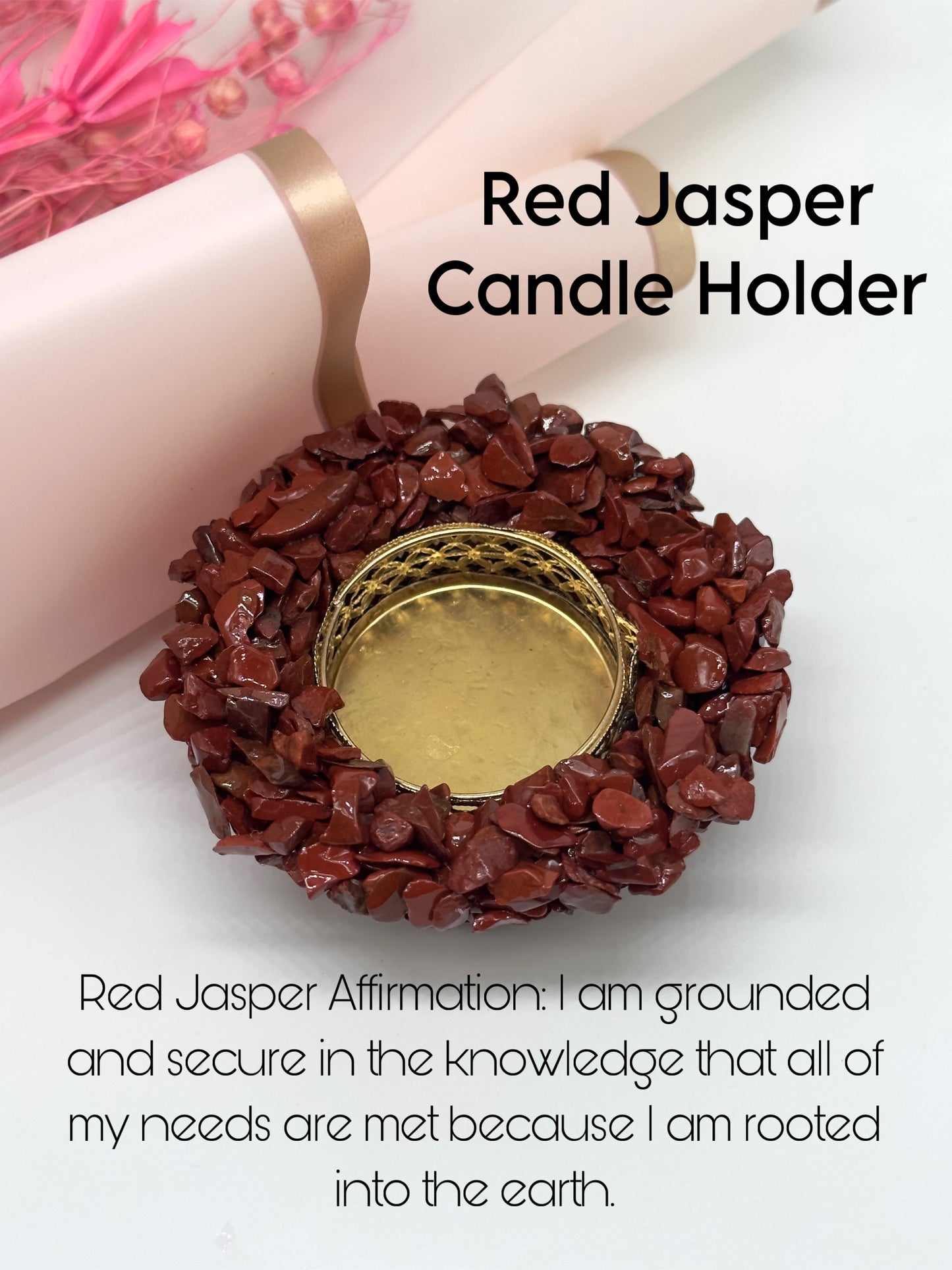 Pebble Manifest Tea Light Candle