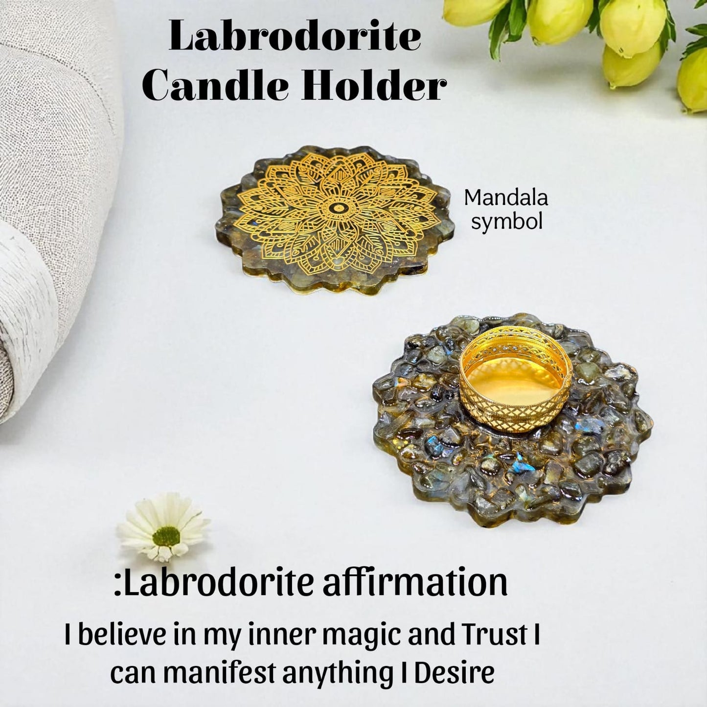 Manifest Tea Light Candle