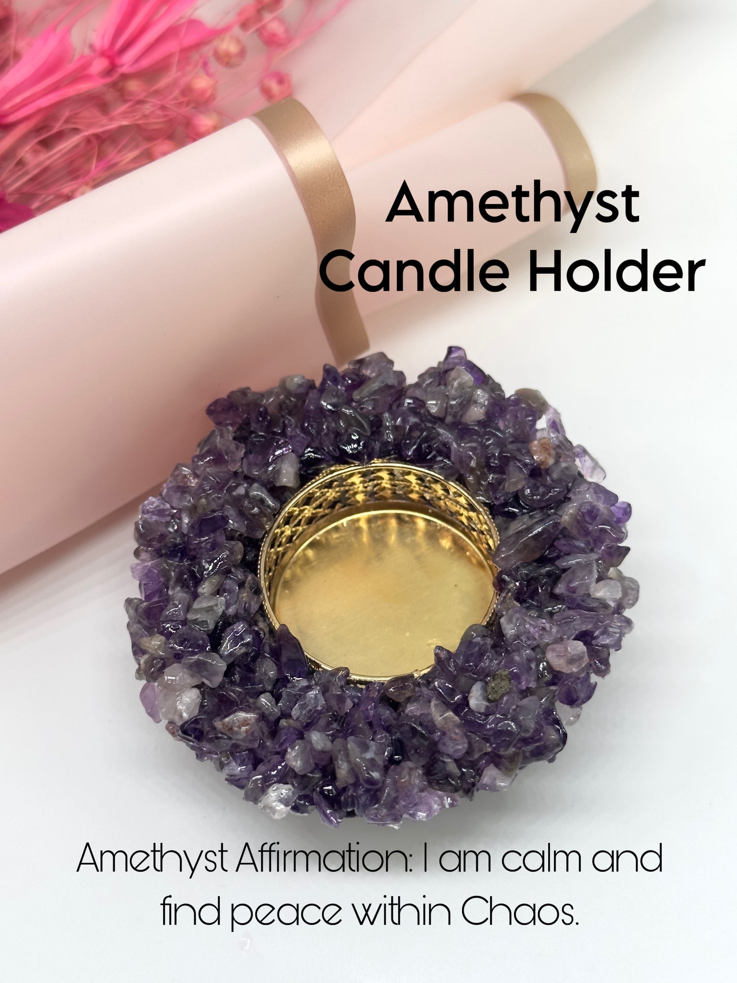 Pebble Manifest Tea Light Candle