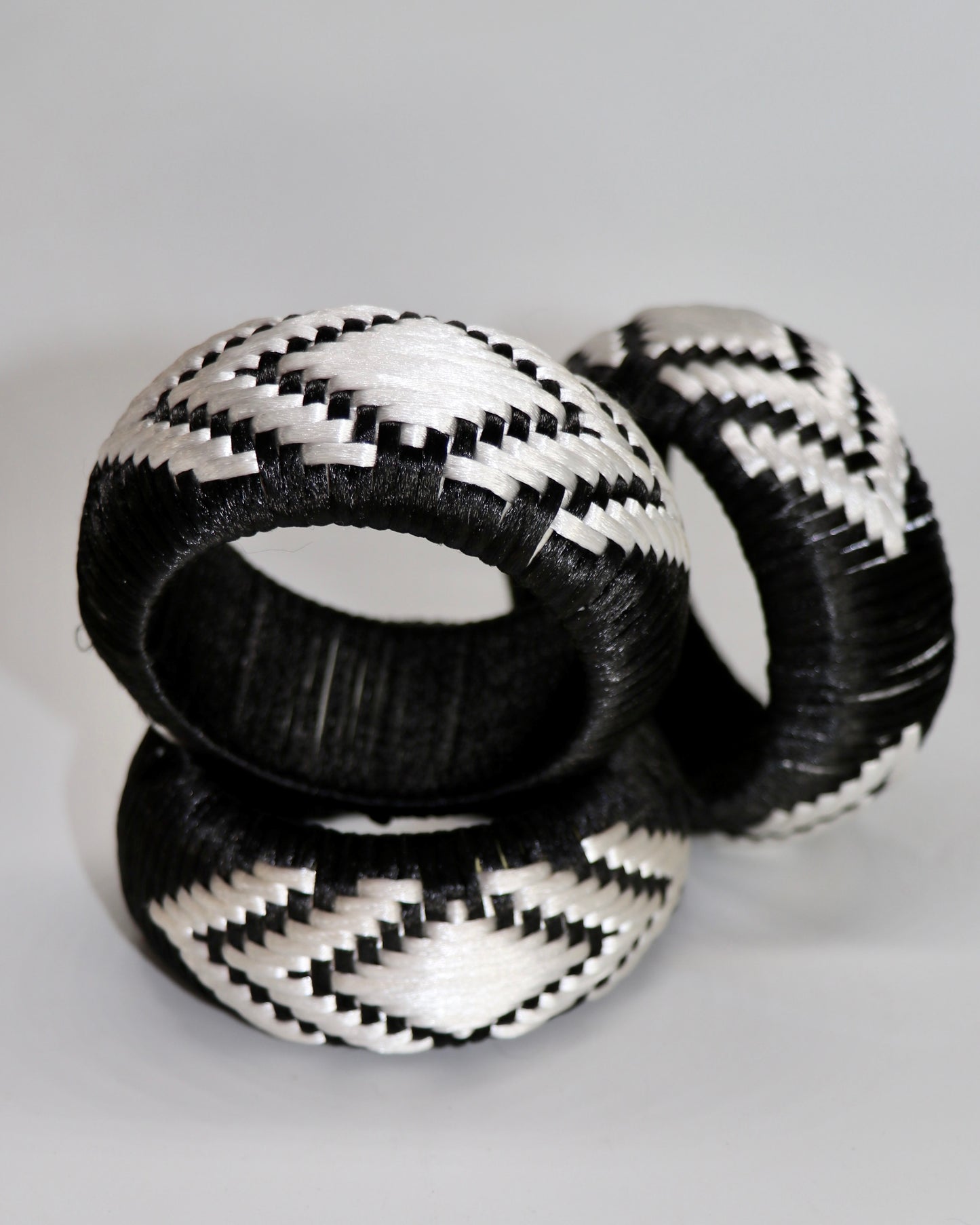 Noir Weave (single bangle)