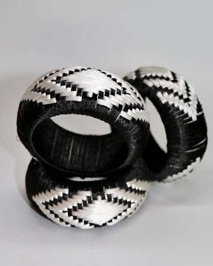 Noir Weave (single bangle)