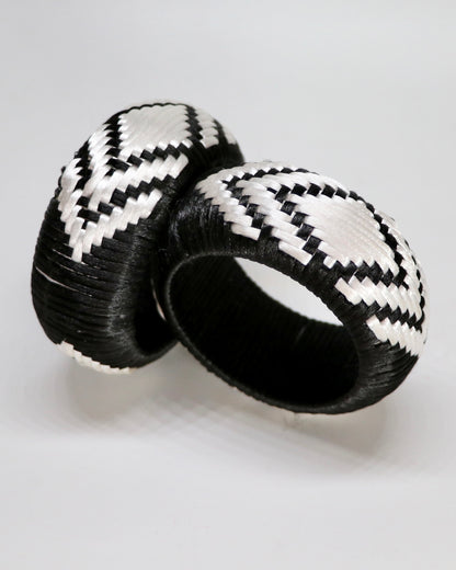 Noir Weave (single bangle)