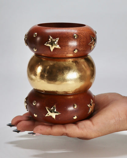 Rustic Star Stack